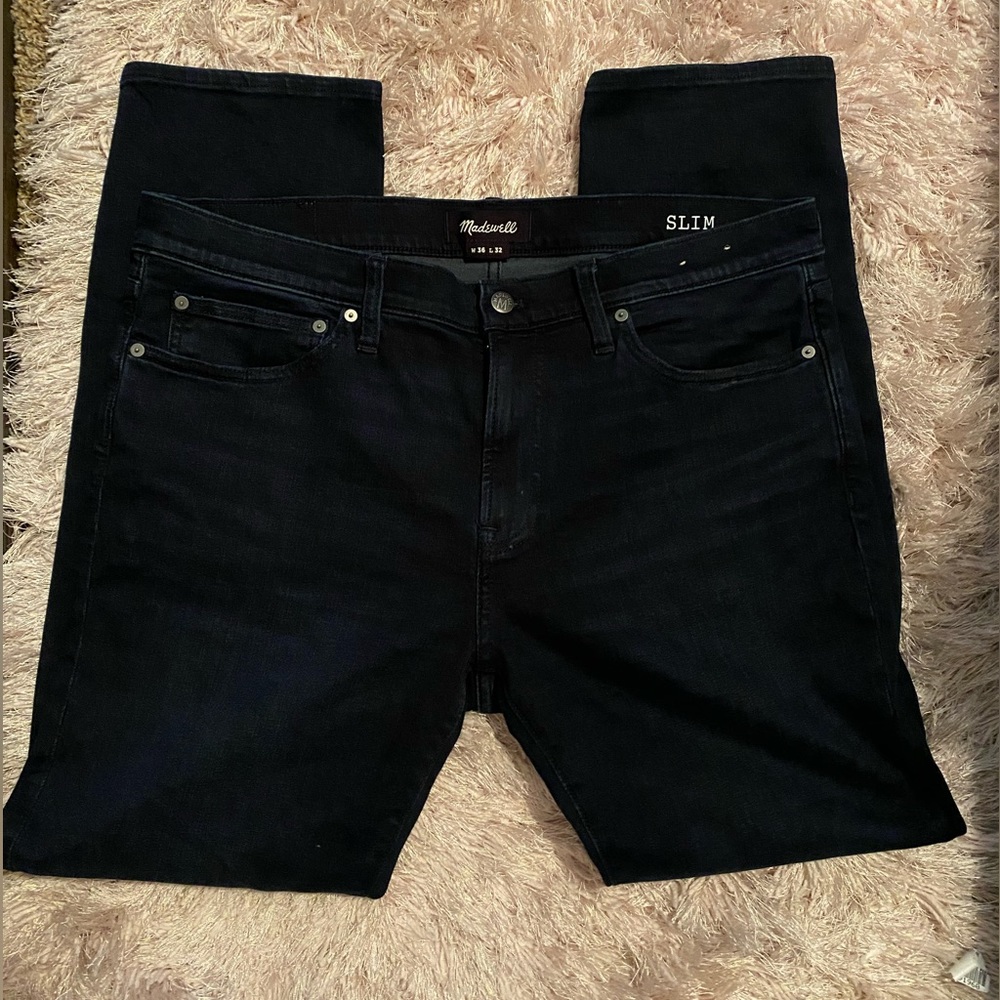 MADEWELL Dark denim jeans slim